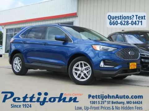 Blue 2023 Ford Edge SEL for sale in Bethany, MO