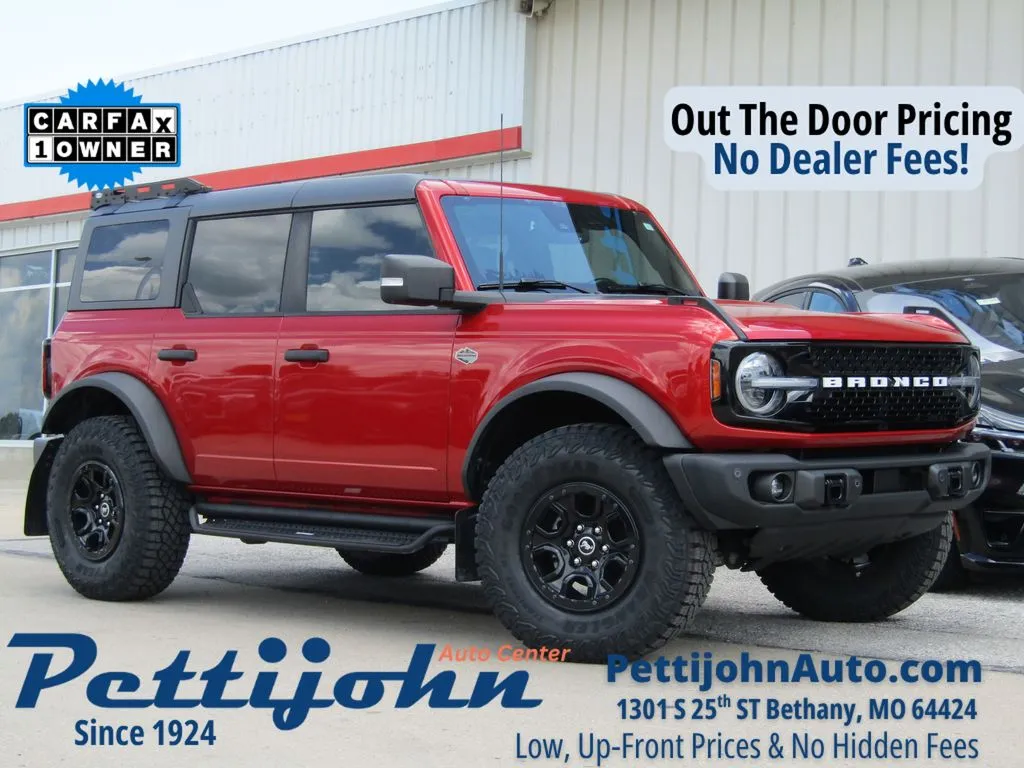 Used 2023 Ford Bronco 4-Door Wildtrak with VIN 1FMEE5DP6PLB67768 for sale in Kansas City