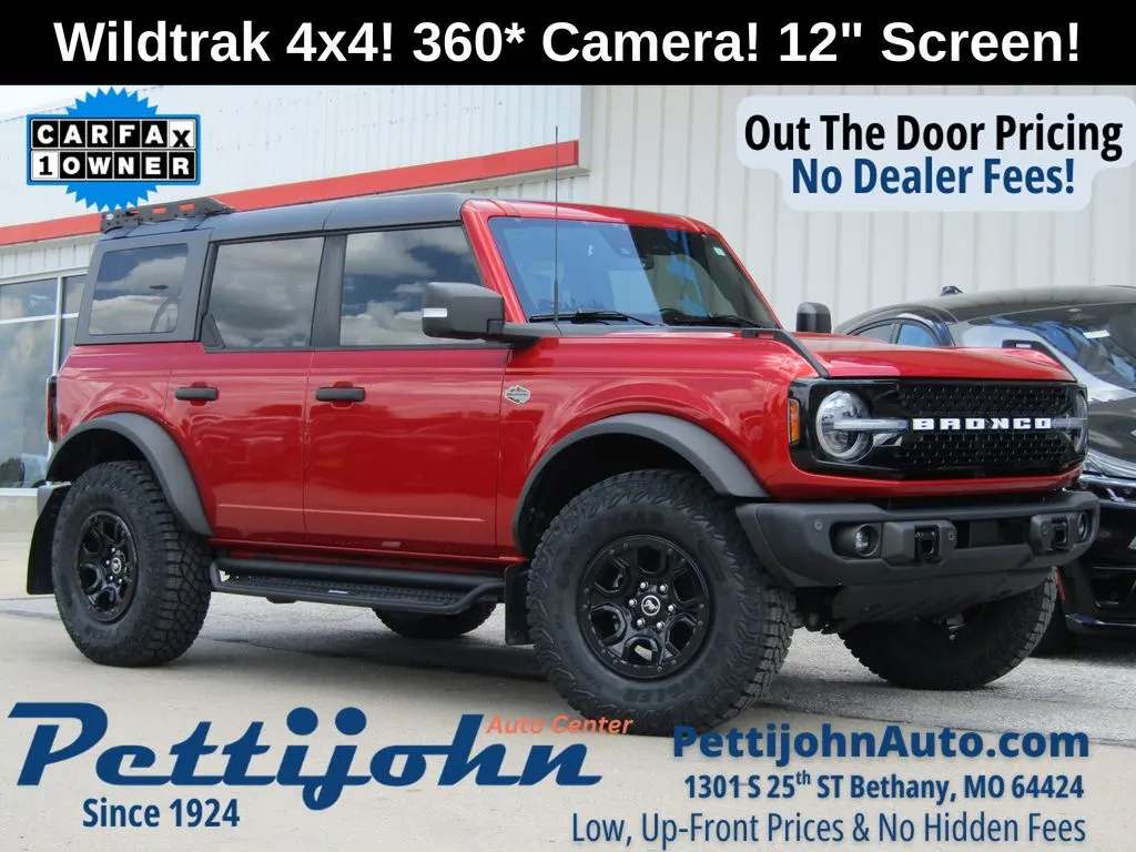 Used 2023 Ford Bronco 4-Door Wildtrak with VIN 1FMEE5DP6PLB67768 for sale in Kansas City