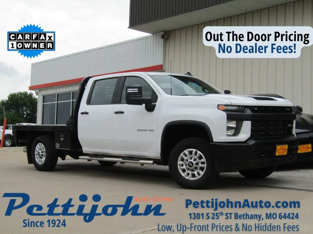White 2023 Chevrolet Silverado 2500HD Work Truck for sale in Bethany, MO