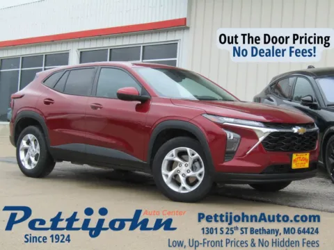 Red 2024 Chevrolet Trax LS for sale in Bethany, MO