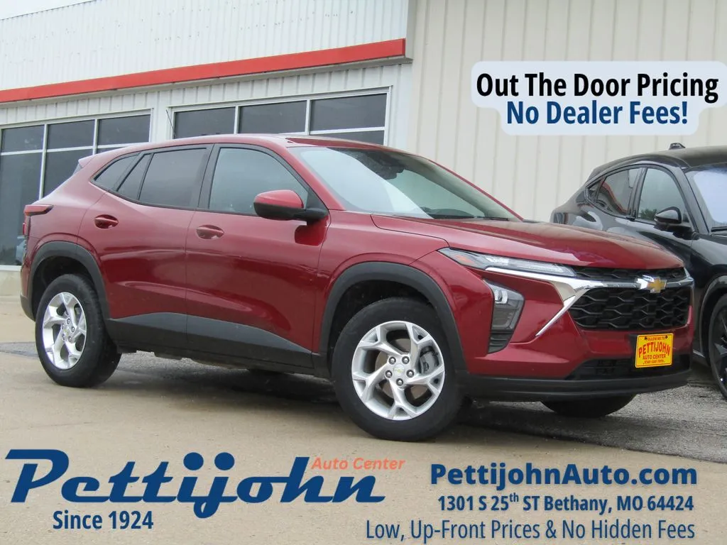 Red 2024 Chevrolet Trax LS for sale in Bethany, MO