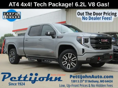 Gray 2024 GMC Sierra 1500 AT4 for sale in Bethany, MO