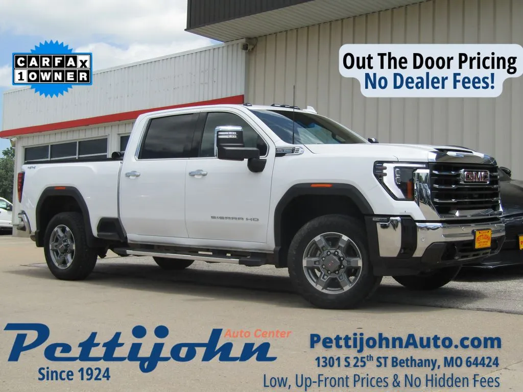 White 2025 GMC Sierra 2500HD SLT for sale in Bethany, MO