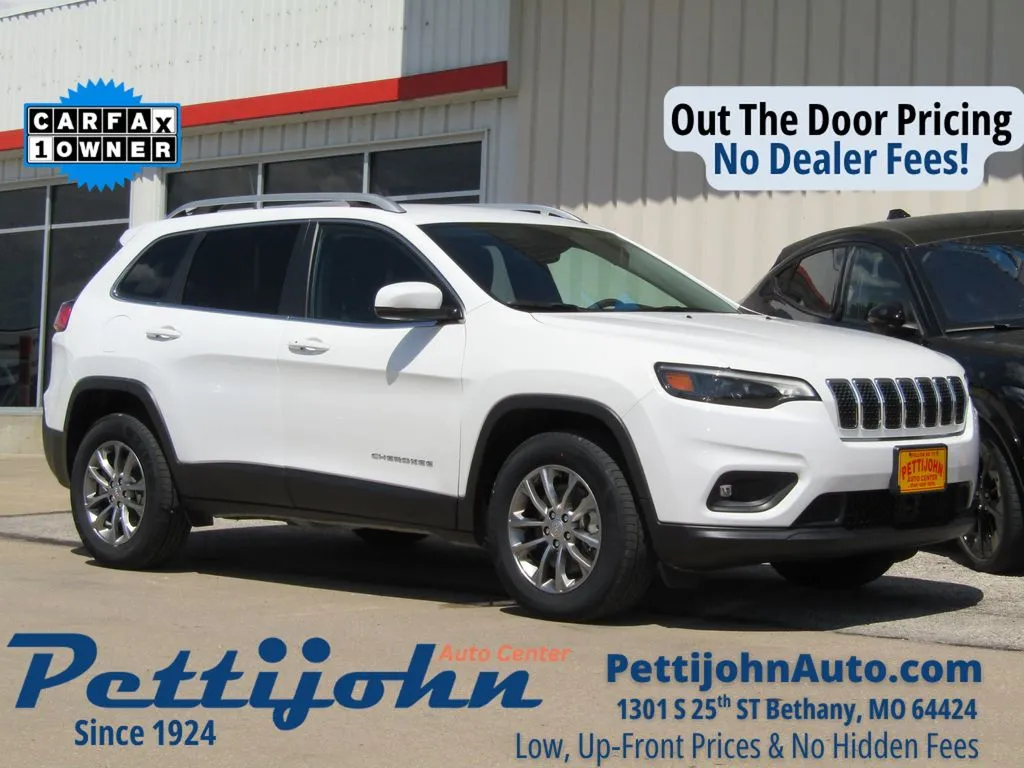 Used 2021 Jeep Cherokee Latitude Lux with VIN 1C4PJMMX6MD215634 for sale in Kansas City