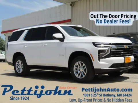 White 2026 Chevrolet Tahoe LT for sale in Bethany, MO