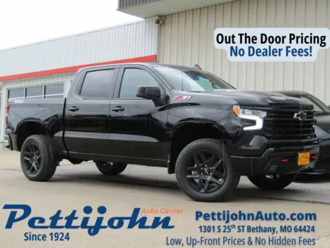 Black 2026 Chevrolet Silverado 1500 LT Trail Boss for sale in Bethany, MO