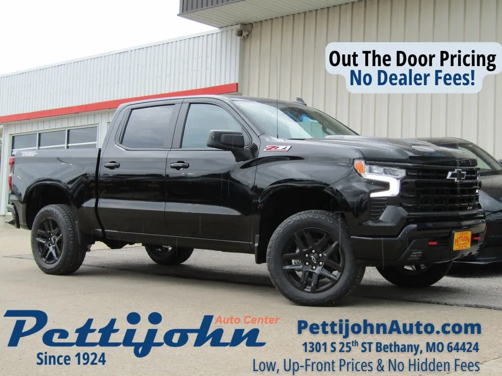 Black 2026 Chevrolet Silverado 1500 LT Trail Boss for sale in Bethany, MO