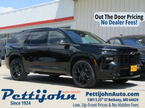 Black 2026 Chevrolet Traverse RS for sale in Bethany, MO