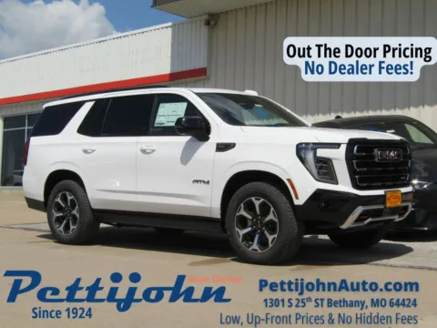 White 2026 GMC Yukon AT4 for sale in Bethany, MO