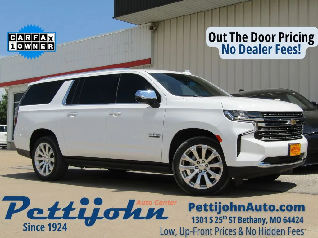 White 2023 Chevrolet Suburban Premier for sale in Bethany, MO