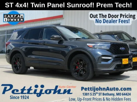 Blue 2022 Ford Explorer ST for sale in Bethany, MO