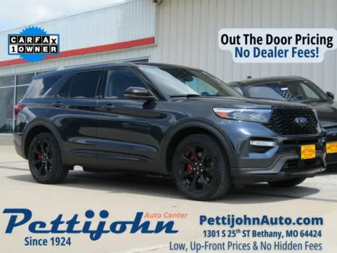 Blue 2022 Ford Explorer ST for sale in Bethany, MO