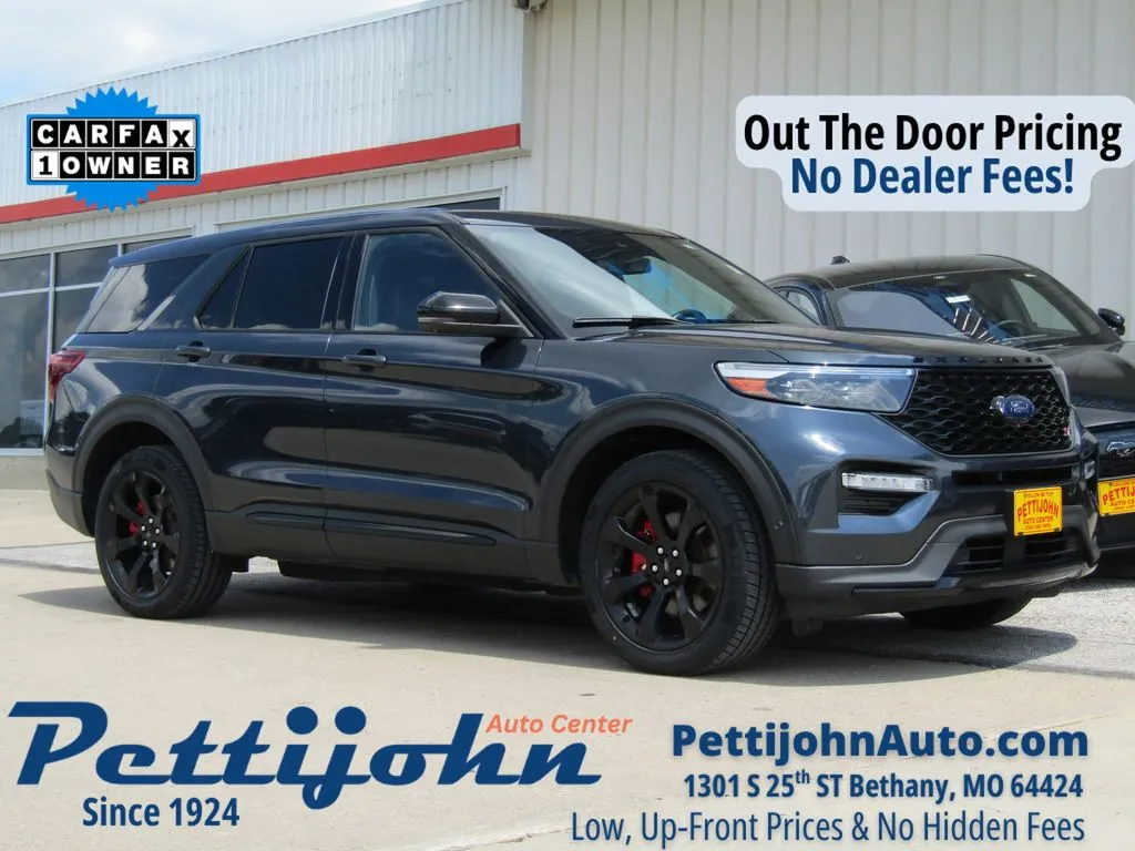 Used 2022 Ford Explorer ST with VIN 1FM5K8GC9NGA14908 for sale in Kansas City