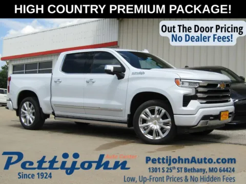 White 2026 Chevrolet Silverado 1500 High Country for sale in Bethany, MO