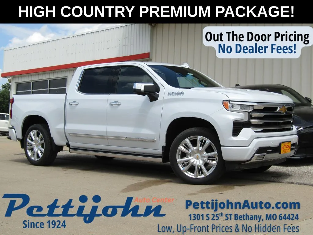 White 2026 Chevrolet Silverado 1500 High Country for sale in Bethany, MO