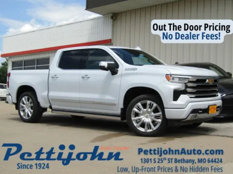 White 2026 Chevrolet Silverado 1500 High Country for sale in Bethany, MO
