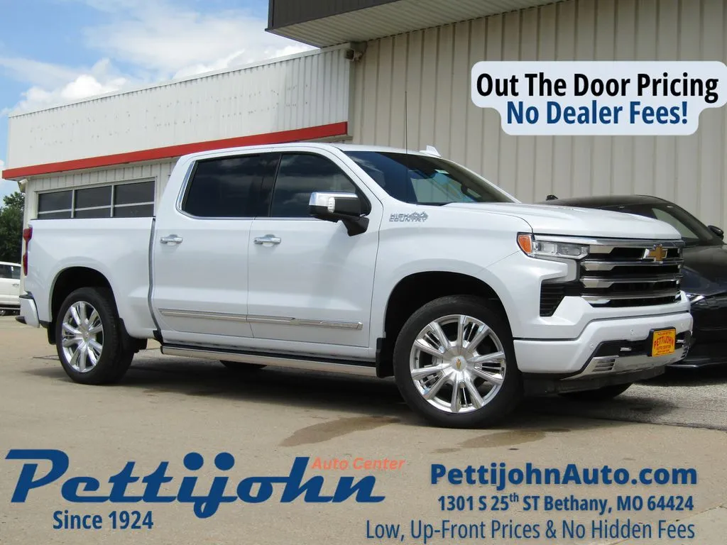 White 2026 Chevrolet Silverado 1500 High Country for sale in Bethany, MO