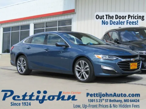 Blue 2024 Chevrolet Malibu LT for sale in Bethany, MO