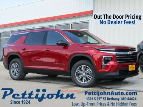 Red 2026 Chevrolet Traverse LT for sale in Bethany, MO