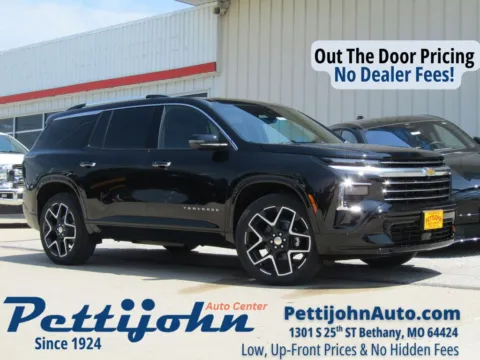 Black 2026 Chevrolet Traverse High Country for sale in Bethany, MO