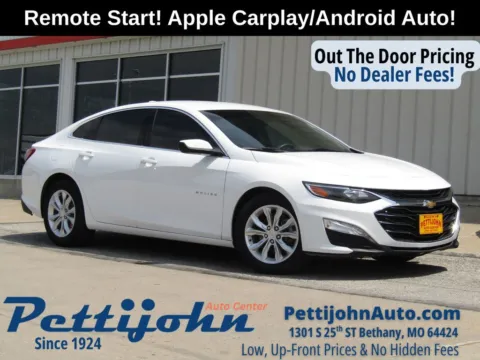 White 2022 Chevrolet Malibu LT for sale in Bethany, MO