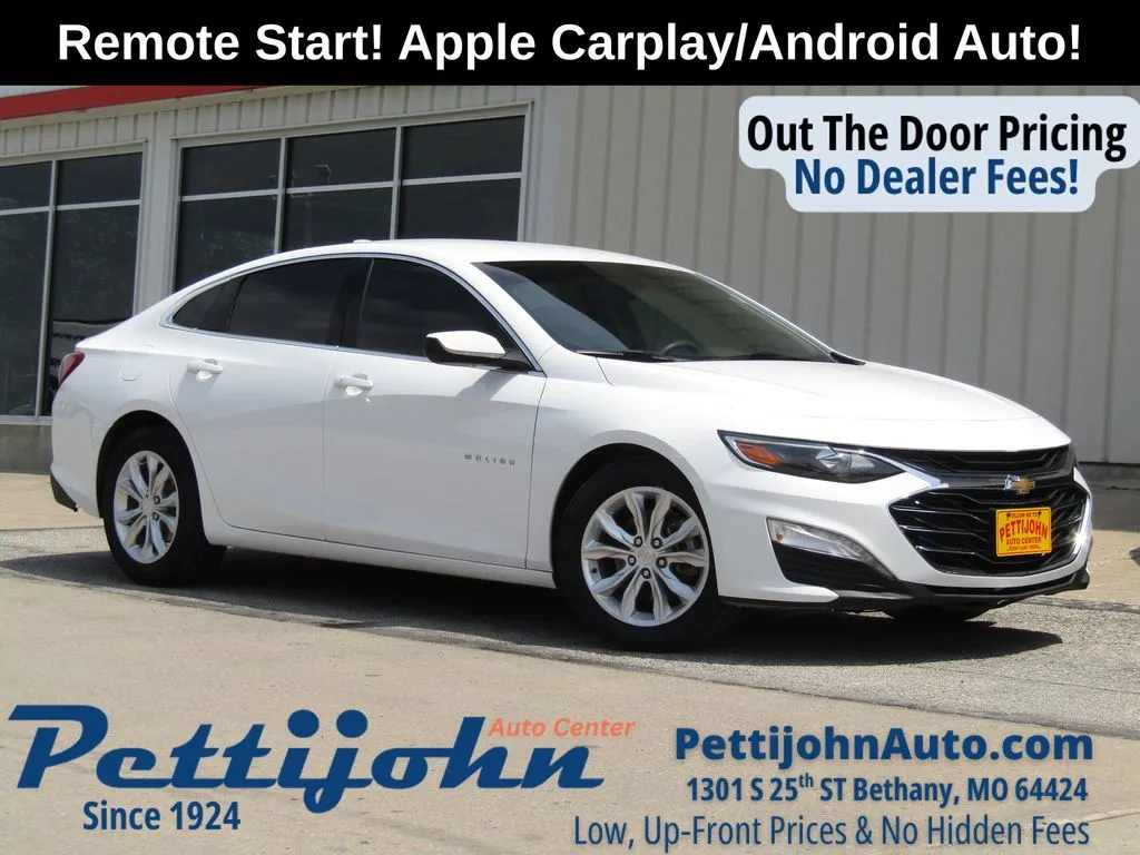 White 2022 Chevrolet Malibu LT for sale in Bethany, MO