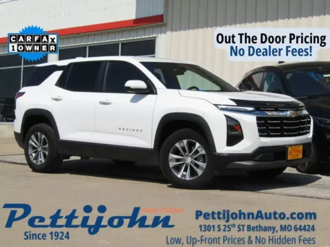 White 2025 Chevrolet Equinox LT for sale in Bethany, MO