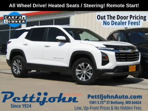White 2025 Chevrolet Equinox LT for sale in Bethany, MO