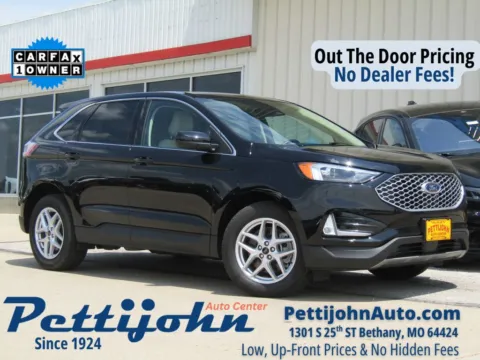 Black 2023 Ford Edge SEL for sale in Bethany, MO