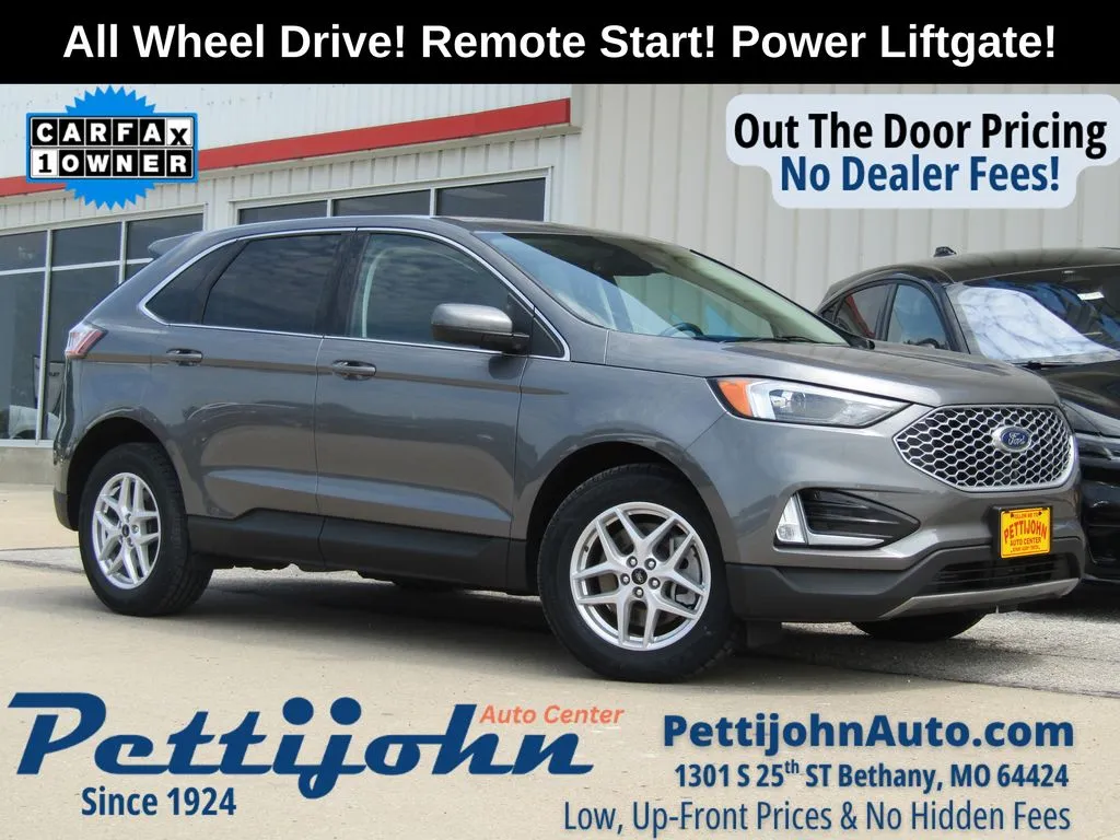 Gray 2023 Ford Edge SEL for sale in Bethany, MO
