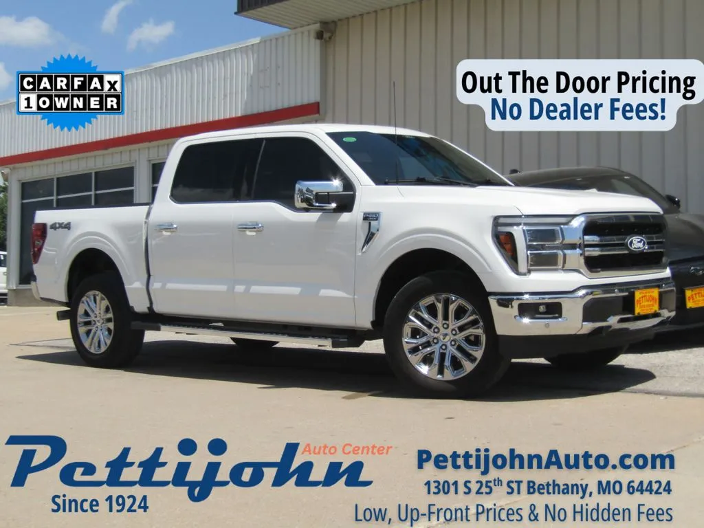 White 2025 Ford F-150 Lariat for sale in Bethany, MO