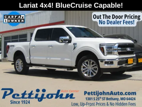 White 2025 Ford F-150 Lariat for sale in Bethany, MO