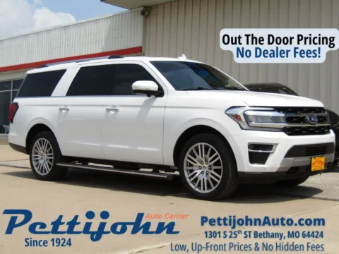 White 2023 Ford Expedition Max Limited for sale in Bethany, MO