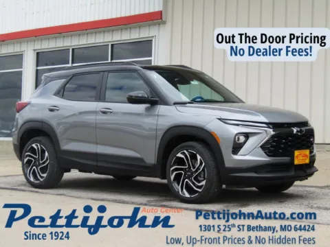 Gray 2026 Chevrolet TrailBlazer RS for sale in Bethany, MO