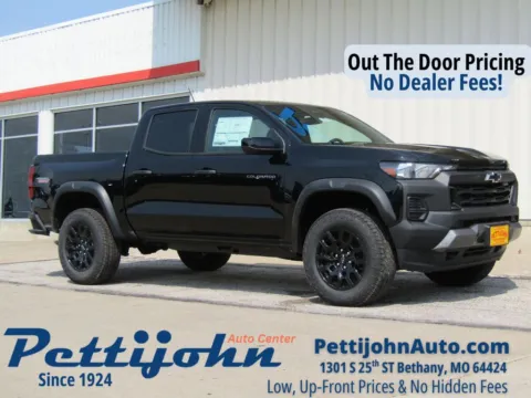 Black 2026 Chevrolet Colorado Trail Boss for sale in Bethany, MO