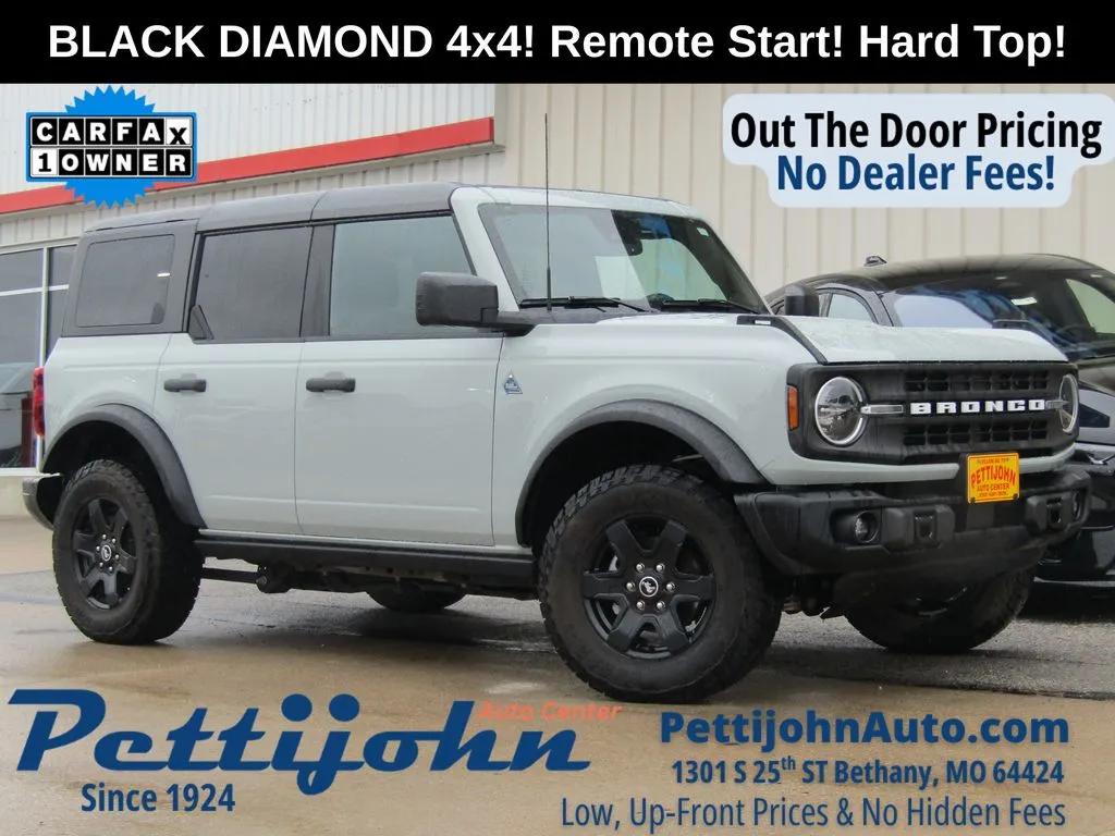 Gray 2024 Ford Bronco Black Diamond for sale in Bethany, MO