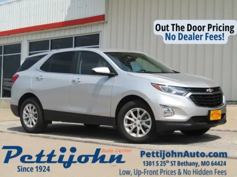 Silver 2021 Chevrolet Equinox LT for sale in Bethany, MO
