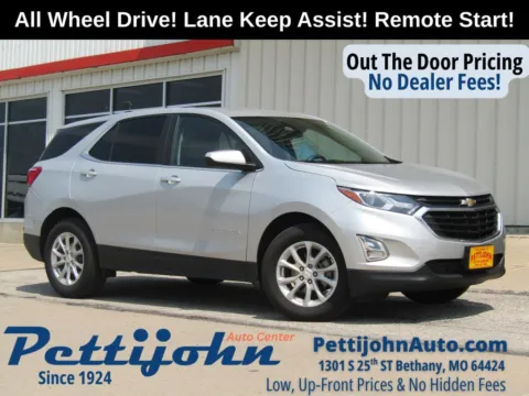 Silver 2021 Chevrolet Equinox LT for sale in Bethany, MO