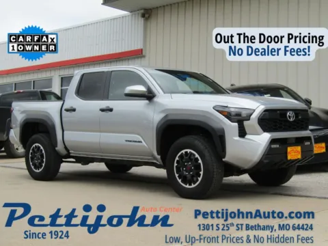 Silver 2025 Toyota Tacoma TRD Off-Road for sale in Bethany, MO