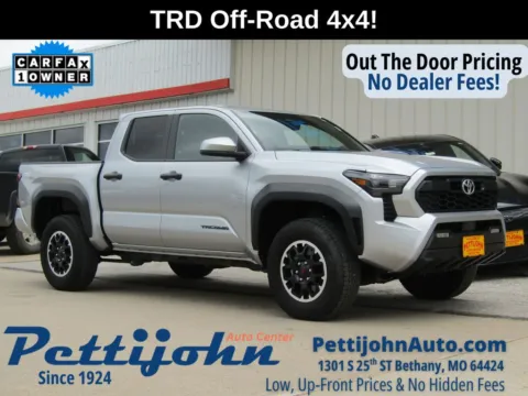 Silver 2025 Toyota Tacoma TRD Off-Road for sale in Bethany, MO