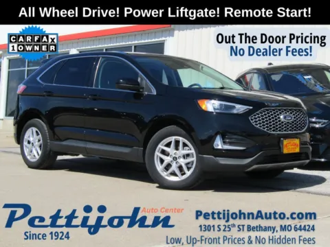 Black 2023 Ford Edge SEL for sale in Bethany, MO
