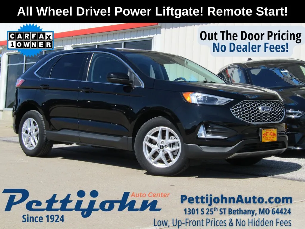 Black 2023 Ford Edge SEL for sale in Bethany, MO