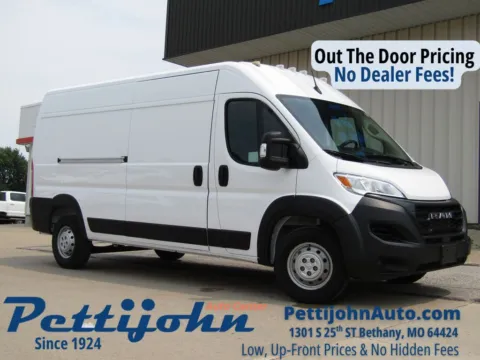 White 2023 Ram ProMaster 2500 High Roof for sale in Bethany, MO