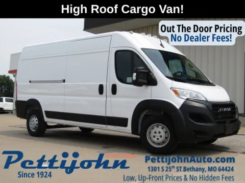 White 2023 Ram ProMaster 2500 High Roof for sale in Bethany, MO