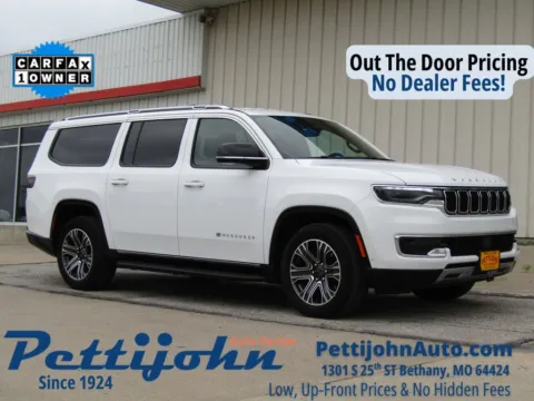 White 2025 Jeep Wagoneer L Series II for sale in Bethany, MO