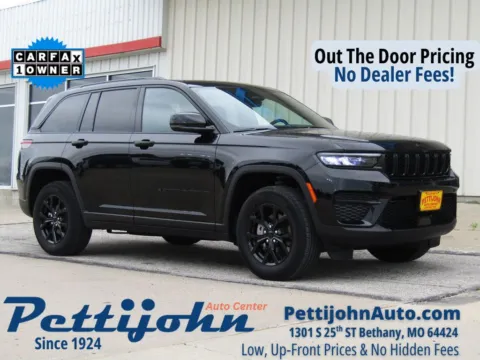 Black 2025 Jeep Grand Cherokee Altitude for sale in Bethany, MO