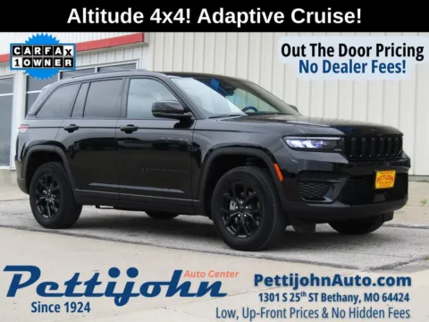 Black 2025 Jeep Grand Cherokee Altitude for sale in Bethany, MO