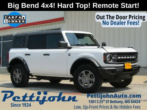 White 2025 Ford Bronco Big Bend for sale in Bethany, MO