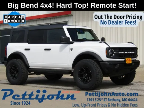 White 2025 Ford Bronco Big Bend for sale in Bethany, MO